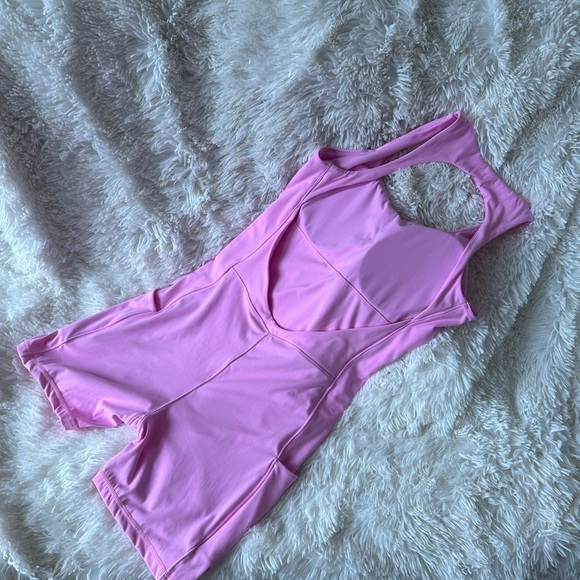 ILUS Bare Short Bodysuit and Confidence Bolero Set in Pastel Bubble Gum Pink - Picture 8 of 13